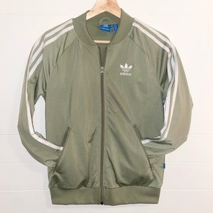 Green ADIDAS Track Jacket
